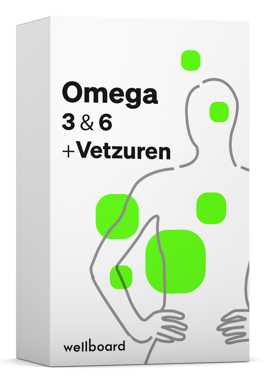 Verdachte Afstoten pack Omega 3 & 6 + Vetzuren Test - Wellboard